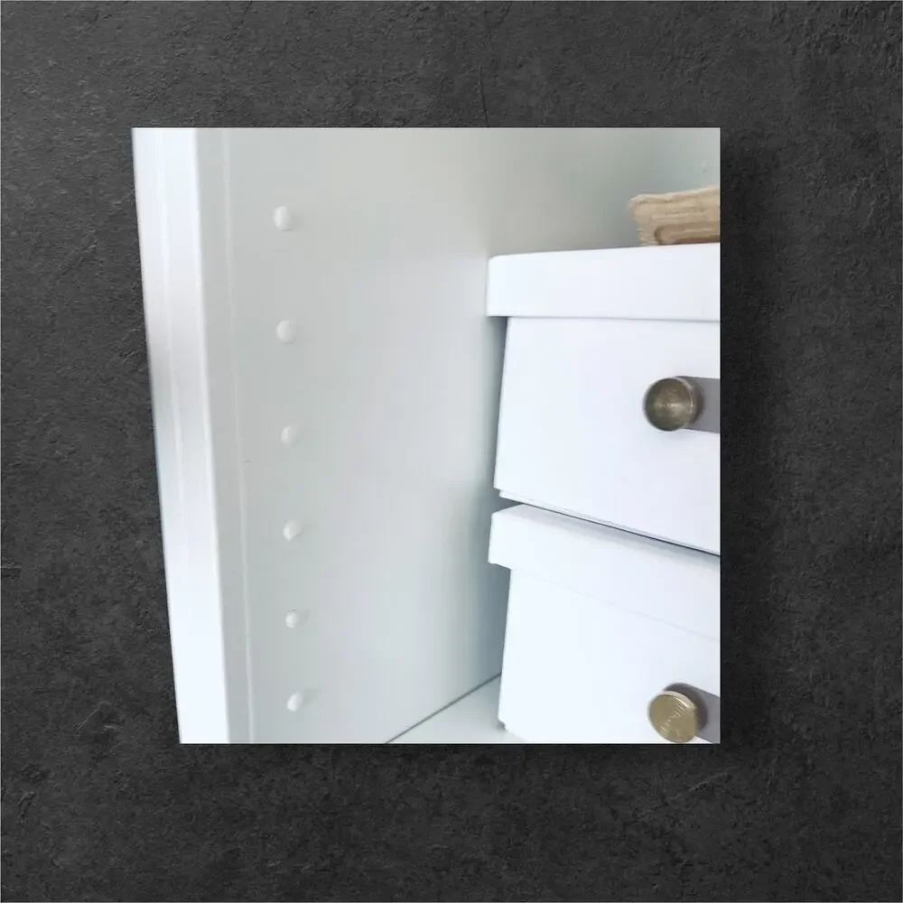 IKEA VARIERA White Cover Caps for Unused Drill Holes (100 Pack)